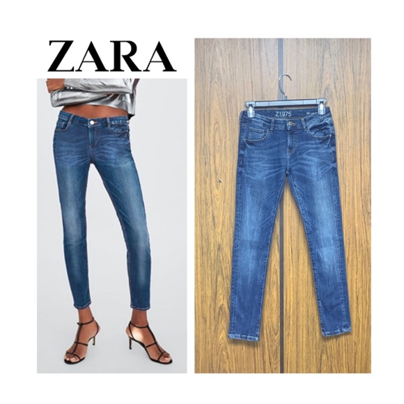 zara low waist jeans